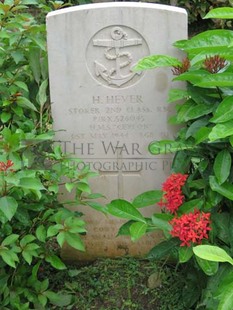 TRINCOMALEE WAR CEMETERY - HEVER, HARRY